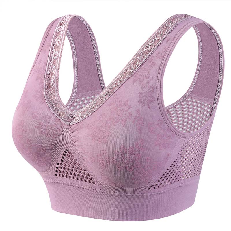 Women’s Seamless Lace Support Bra