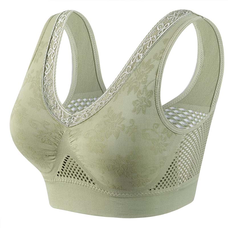 Women’s Seamless Lace Support Bra