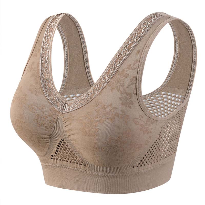 Women’s Seamless Lace Support Bra