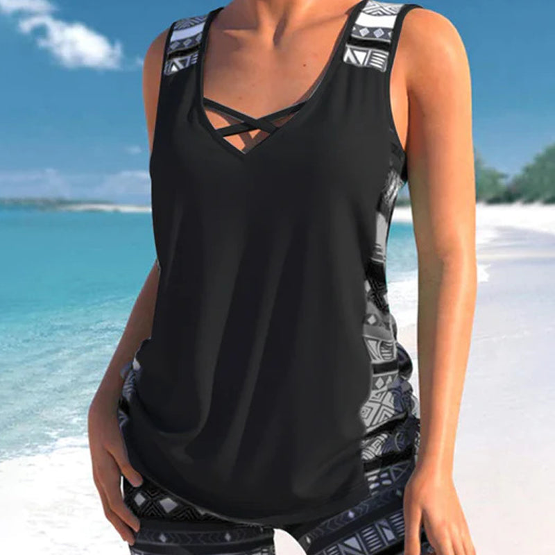 Miraclesuit Tummy Control Tankini Set with Built-In Bra