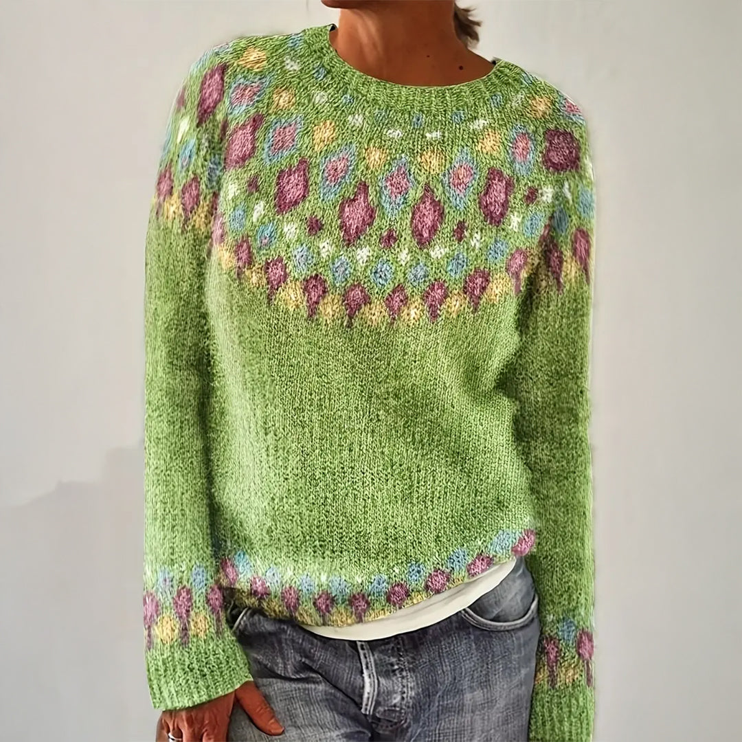 Sylvie | Vintage-Inspired Island Sweater